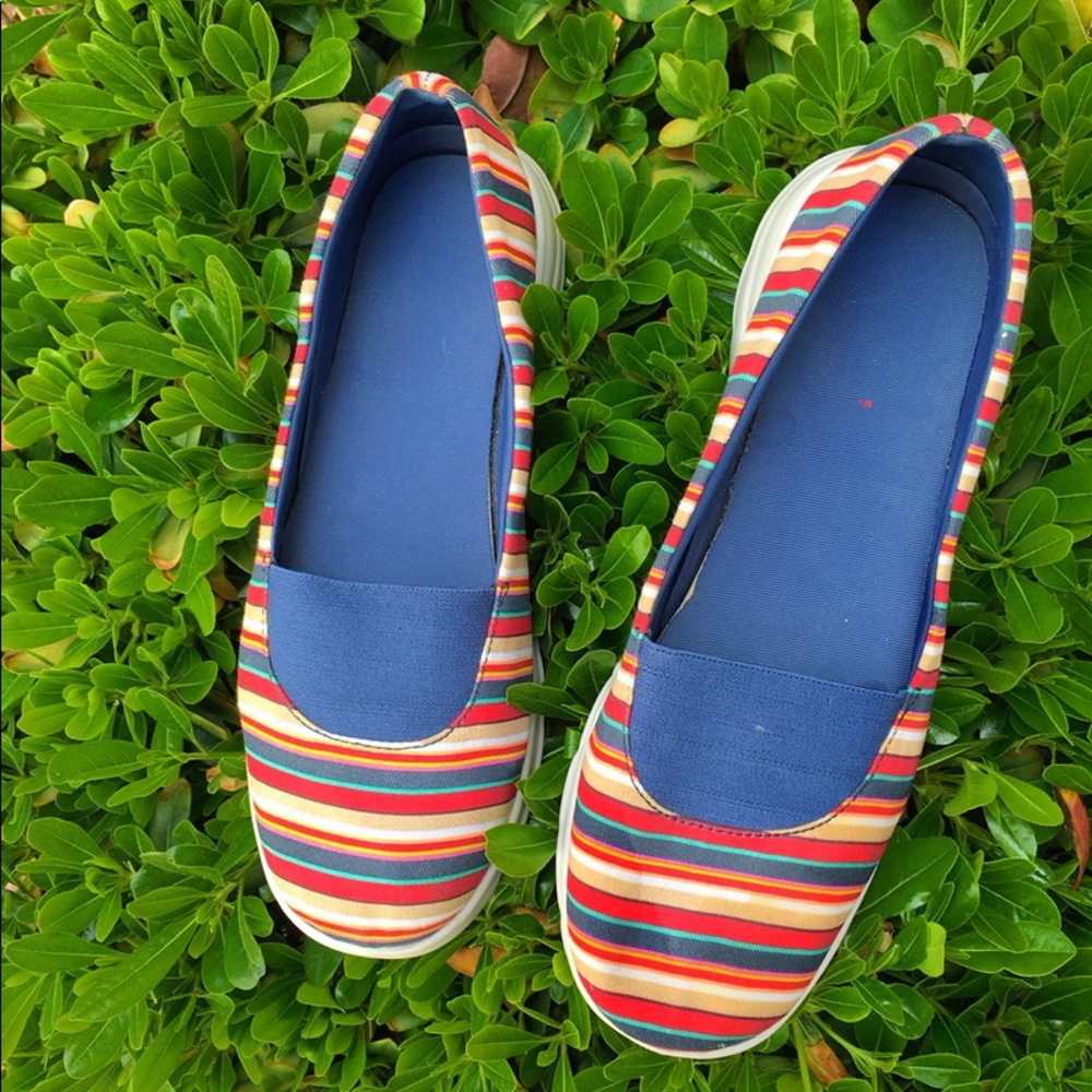 Lands end slip ons